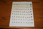 Kawasaki Jetski JS300SX,JS440SX,JS55OSX 650SX,SC,TS,750SS,STS,ZXI, Clamps 80PC New. Price: $9.99.