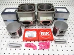 Seadoo 717 720 Cylinder Pair Fresh Bore Wsm Pistons Gti Gs Spx Hx Top End Remanufactured. Price: $529.95.