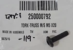 Brp Can-am Ski-doo Sea-doo Torx Truss M5X20 Screw Oem 250000792 Qty New. Price: $24.99.