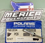 Qty 51 New Genuine Polaris 7661834 Rivet. Price: $14.19.