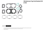 Winderosa Vertex Top End Gasket Kit For Kawasaki Jetski 750 (PD812361) New. Price: $30.00.
