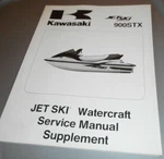 2001 Kawasaki 900STX Service Shop Manual Supplement 99924-1264-51 Used. Price: $6.99.