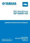 Yamaha Waverunner Owners Manual Book Guide 2021 GP1800R Ho New. Price: $19.50.
