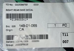 Brp Oem Seadoo Spark Trixx '19-'21 Lateral Grn/blk Decal 219905341 New. Price: $11.50.