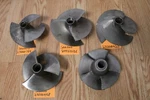 Marine Prop Jet Pump Impeller Lot Of - Seadoo 27000754 204160136 271000920 Used. Price: $100.13.
