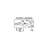 Yamaha Ladder, Transom F2D-U2425-00-00 Oem New. Price: $376.17.
