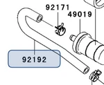 Kawasaki Oem 92192-0403 Tubefuel Pump-fuel New. Price: $38.54.