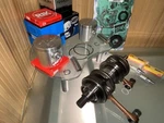 1998-2005 Yamaha XLT800 / GP800 Engine Rebuild Kit=crankshaft+pistons+gaskets New. Price: $910.00.