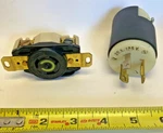 Hubbell 20 Amp 125 Volt Twist-lock Female Receptacle Plug Connector Rv Boat New. Price: $7.99.