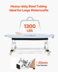 1300LBS Pwc Dolly Jet Ski Cart Adjustable Bunks W/ Wheels & Brakes New. Price: $165.99.
