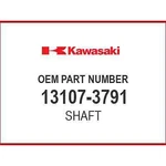 Kawasaki Shaft 13107-3791 Oem New. Price: $120.96.