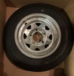 Sea-doo "move I" Spare Trailer Tire Eco Galvanize 12" 295100592 New. Price: $125.00.