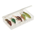 Plano 344985 3400 Series 5-COMPARTMENT Stowaway Utility Tackle Box Clear New. Price: $10.15.