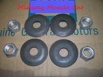 Nos Upper Control Arm Cross Shaft Bushing Retainer Nuts & Washers Hardware Kit New. Price: $28.62.