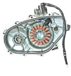 Kawasaki Ultra 150 Magneto Cover Housing & Stator Crank Sensor Used. Price: $69.95.