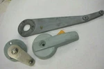Oem 1995 Kawasaki Sts 750 Reverse Lever Handle Assembly A72-42 Used. Price: $35.00.
