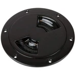 Sea-dog 4-1/2" Black Smooth Quarter Turn Deck Plate #336145-1 New. Price: $15.86.