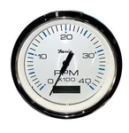 Faria 4" Tachometer Wtth Hourmeter 4000 Rpm Diesel #33834 New. Price: $155.99.