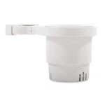 Camco Clamp-on Rail Mounted Cup Holder Small For To 1-1/4" White 53 New. Price: $39.95.