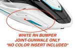 Yamaha Gunwale White Right Stbd Side Front Bumper Fx-svho F3X-U252F-10-00 New. Price: $71.95.