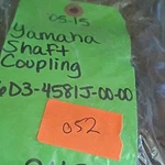 Yamaha Shaft Coupling 6D3-4581J-00-00 Model Mpn Replacement Part Used. Price: $25.00.