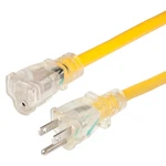 Marinco 150050NL 14/3 50' Non-locking Lighted Extension Cord New. Price: $66.31.