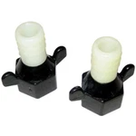 Shurflo 5/8" Barb 1/2" Npt-f Hex Wing Nut Straight Fitting #94-181-02 New. Price: $20.20.