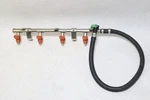 05-15 Yamaha Cruiser VX1100 Fuel Rail Injectors 6BU-12880-11-00 Used. Price: $37.50.