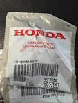 Honda Black Rub Rail Bumper Protector Plug, 71112-HW1-681ZA Aquatrax 16 Pack New. Price: $55.00.