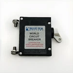 Blue Sea Systems 34-10A Single Pole Magnetic World Circuit Breaker 10AMP (D9) Used. Price: $25.00.