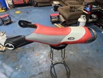 2004 Sea-doo Xpdi Red Seat Saddle Assembly With Brackets Used. Price: $299.99.