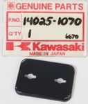 Nos 1980-1983 Genuine Kawasaki Ltd Pilot Box Cover Plate 14025-1070 New. Price: $9.93.