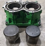 1999 Yamaha XL700 Engine Cylinders W/ Pistons 62T-11636-02-00 Used. Price: $400.00.