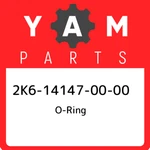 2K6-14147-00-00 Yamaha O-ring 2K6141470000, New Genuine Oem Part. Price: $26.63.