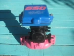 Kawasaki 650 Sx 28-34MM Keihin Carb Assembly Flame Arrestor Intake Manifold Used. Price: $219.95.