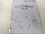 2005-2006 Polaris Sportsman 700/800 Efi Service Manual Pn 9920027 Used. Price: $36.00.