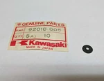 Qty 77-24 Kawasaki KZ250/440/550/650/1000/1100 Emblem Lock Nut 3MM 92018-005 New. Price: $24.99.