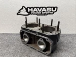 11005-3703 Kawasaki JS550 Ported Aluminum Cylinder 75MM Std Stand Up Jet Ski Used. Price: $600.00.