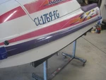 Kawasaki 750 Sxi Violet Lh Side Rail Bumper Boat Fender Hardware 59503-3703 Used. Price: $99.95.