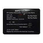 Mti Industry 25-741-BL Safe-t-alert Lp & Co Alarms Detectors Rv New. Price: $79.06.