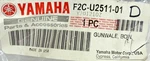 Genuine Yamaha Oem Bow Gunwhale F2C-U2511-01 Used. Price: $105.00.