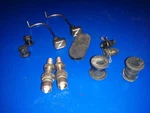 3B2-67151-0 Knob Fitting 3B2-70260-1 3B2702601M Nissan Tohatsu 8HP Used. Price: $29.00.