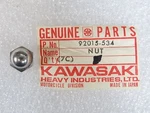 Kawasaki Nos New 92015-534 Nut 8MM JS440 Jet Ski. Price: $6.99.