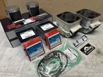 Seadoo 717 720 White Top End Rebuild Kit Cylinder 6923230 Piston Gasket Set #312 Remanufactured. Price: $753.00.