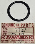 1966-1975 Kawasaki A1 A7SS F9 35MM Crankcase Rubber O-ring Nos 670B3035 New. Price: $24.99.