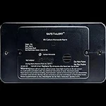 Mti 62-542-BL-TR Safe T-alert Series Carbon Monoxide Alarm -black W/trim Ring New. Price: $77.02.
