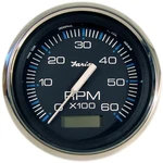 Faria Beede Instruments Chesapeake Black 4" Tachometer W/hourmeter - 6000 Rpm (g New. Price: $194.99.