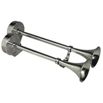 Deluxe Marine Stainless Steel Dual Trumpet Horn - 24 Volt By Schmitt & Ongaro New. Price: $242.21.