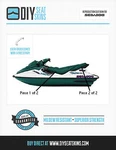 Gts Gtx Doo Green Seat Cover Skin 96 97 98 99 00 01 Free Manual! Usa Made New. Price: $79.99.