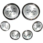 Faria KTF024 Kronos Inboard & I/o 6 Instrument Gauge Set Boat Marine New. Price: $324.40.